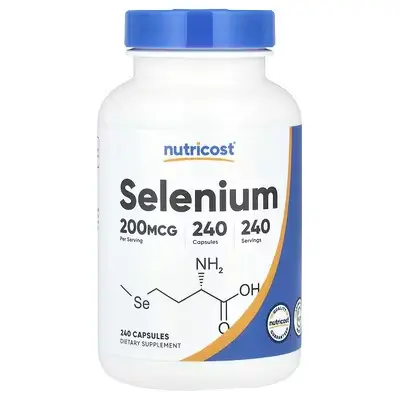 Nutricost Selenium 200 Mcg Capsules